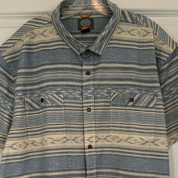 St. John’s Bay Cotton Button Down Shirt, Size XXL - Picture 3 of 7